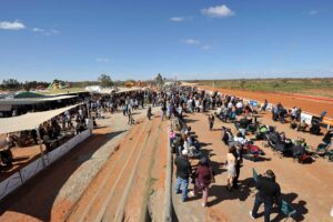 Trackside at Roxby Downs Race Club